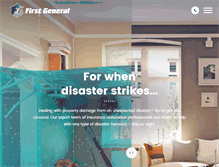 Tablet Screenshot of firstgeneral.net